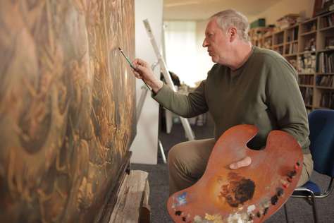 漫步油畫世界Peter Howson